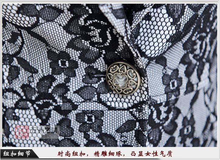 黑色女款一粒扣職業(yè)工作服定做紐扣細(xì)節(jié) 黑色女款一粒扣職業(yè)工作服定做紐扣細(xì)節(jié)