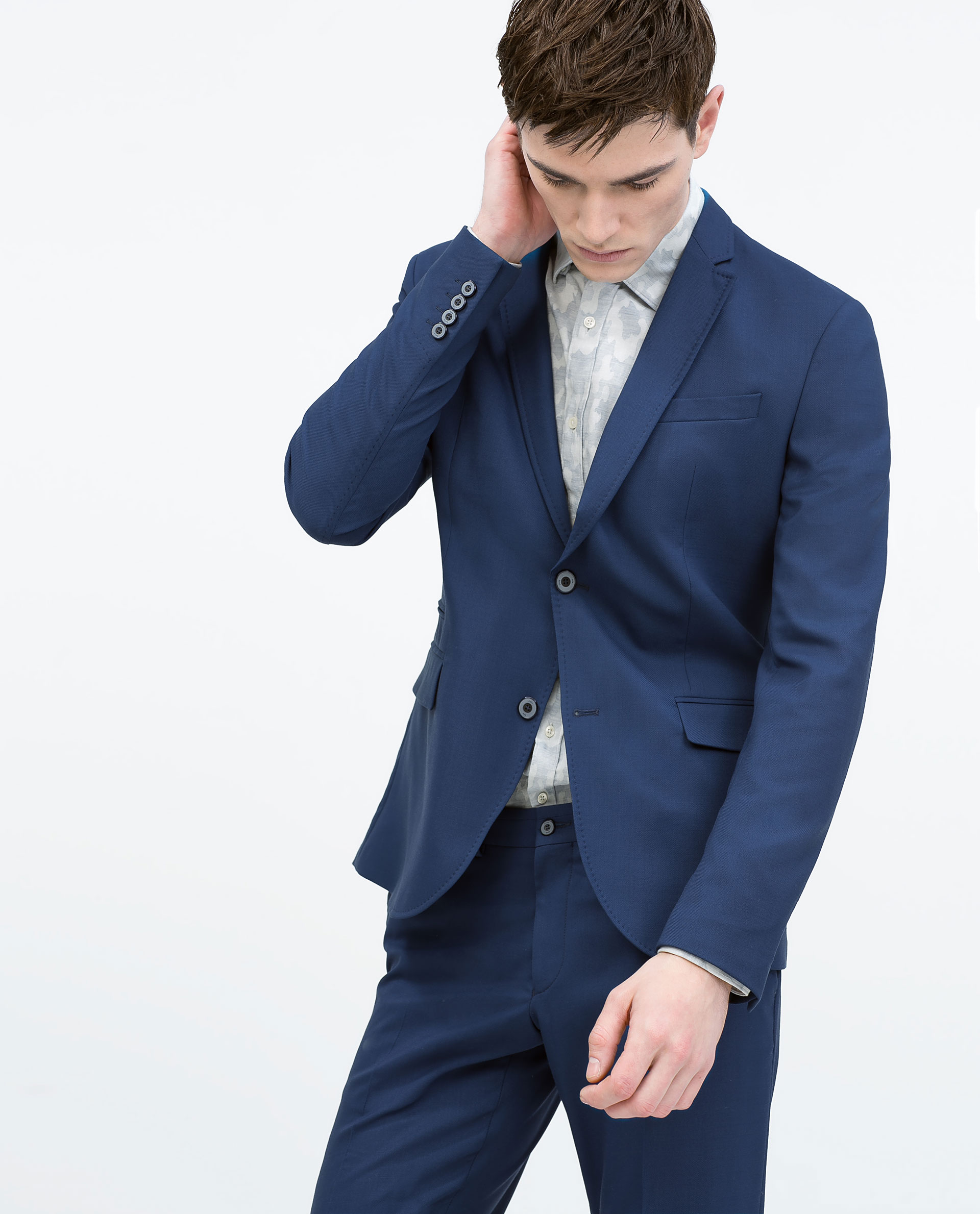 深藍(lán)色西裝定制 深藍(lán)色西裝定制