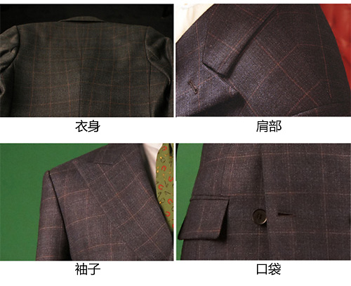 西服定制細節圖 西服定制細節圖