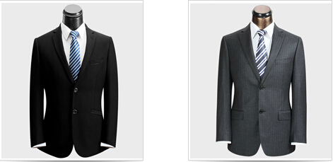 條紋西服定做款式圖 條紋西服定做款式圖