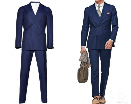 深藍色男士西裝定制 深藍色男士西裝定制