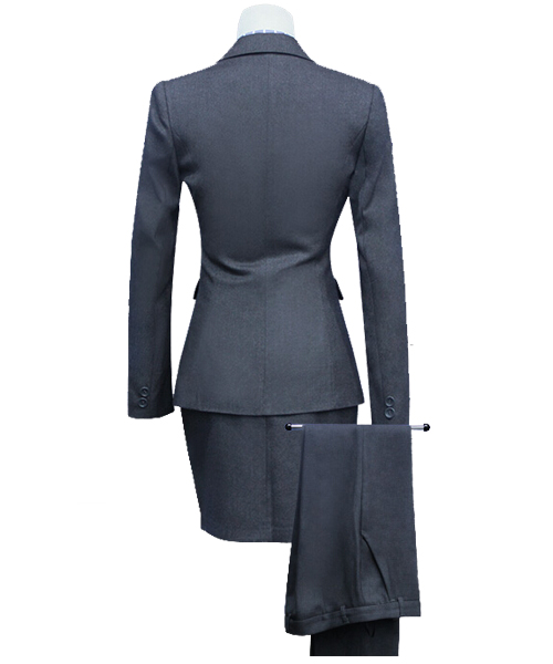 新款女士職業(yè)裝套裝定制背面圖 新款女士職業(yè)裝套裝定制背面圖
