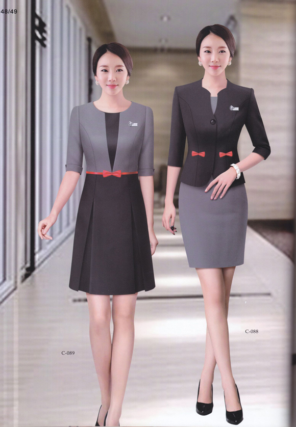 夏季女士職業裝定制款式圖 夏季女士職業裝定制款式圖