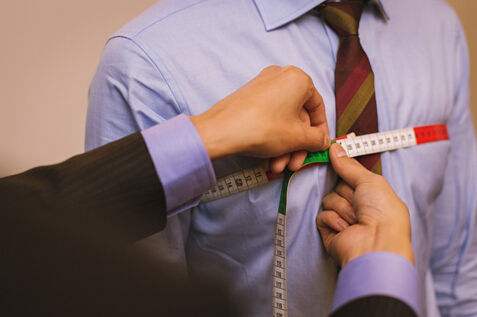 個人西服定做量體 個人西服定做量體