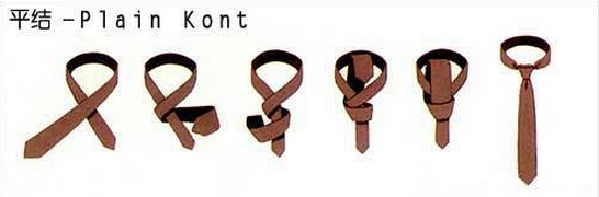 平結(jié)領(lǐng)帶打法 平結(jié)領(lǐng)帶打法