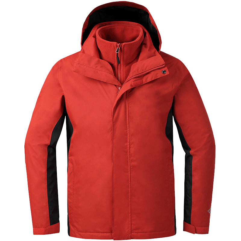 紅色企業戶外沖鋒衣定做 紅色企業戶外沖鋒衣定做