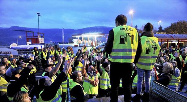 法國的“黃馬甲”抗議 法國的“黃馬甲”抗議