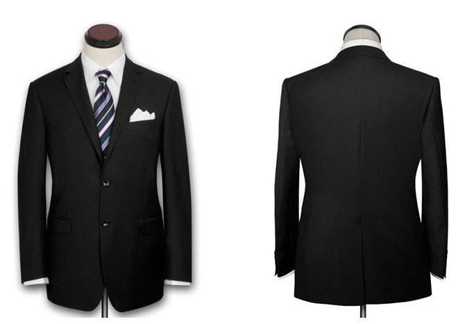 黑色西服定做 黑色西服定做