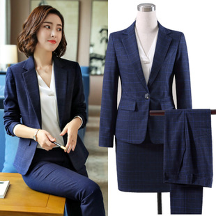 夏季女士職業(yè)套裝定做 夏季女士職業(yè)套裝定做