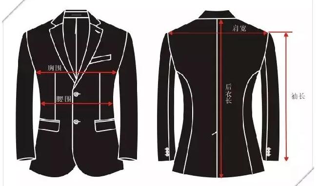 男士定制西裝量體 男士定制西裝量體