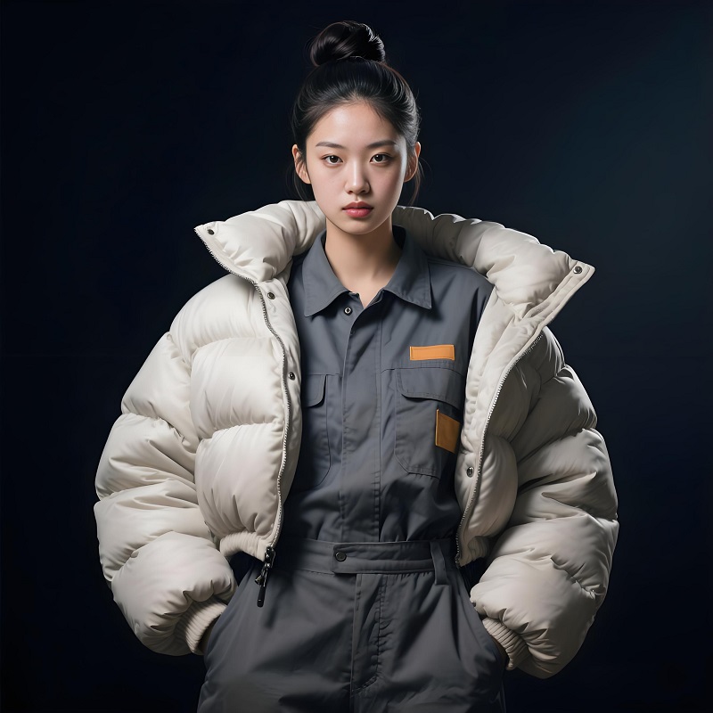 泡芙羽絨服工服定制面包服 泡芙羽絨服工服定制面包服