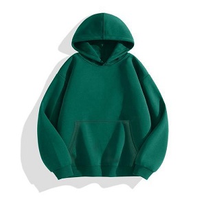 太空棉衛衣工服定制綠色連帽款