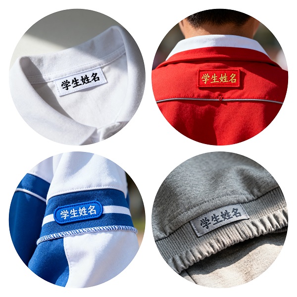 學(xué)生名字在校服的常見區(qū)域 學(xué)生名字在校服的常見區(qū)域
